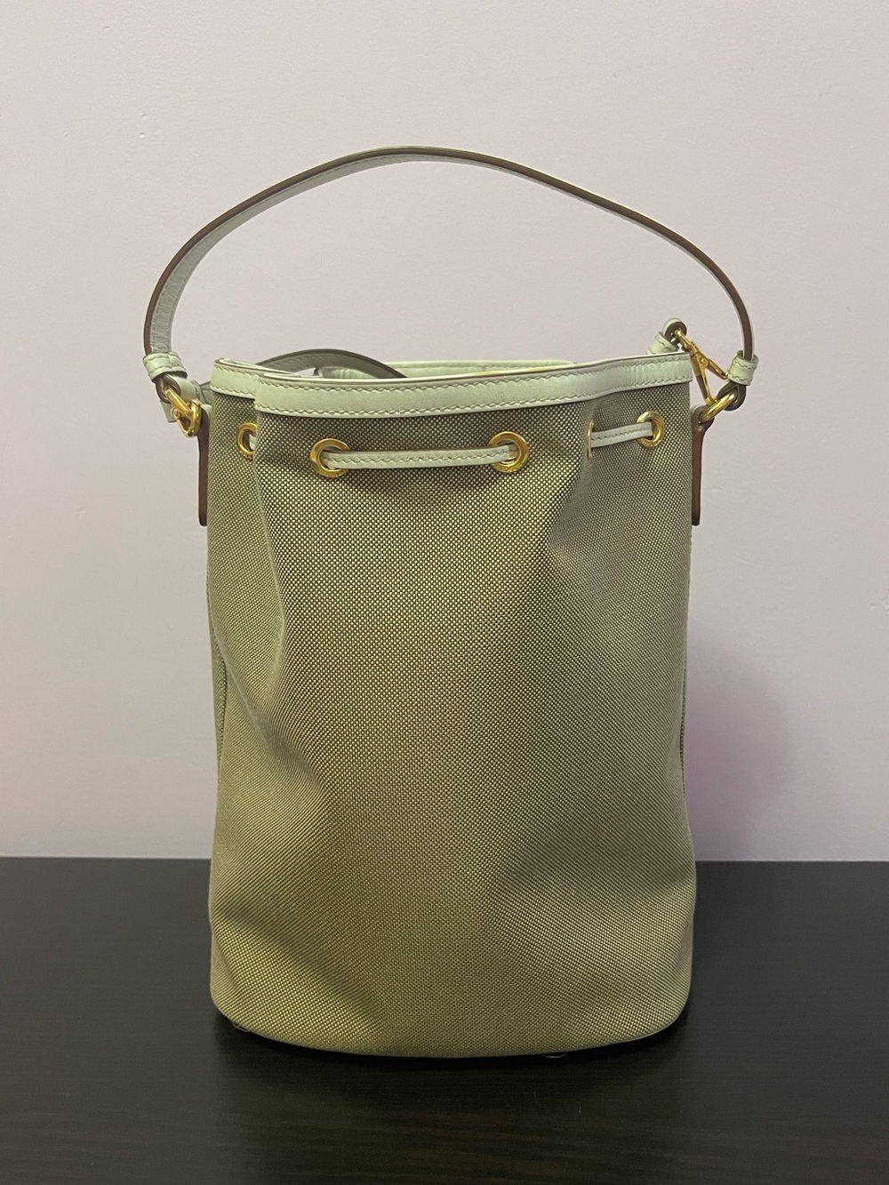 Prada Mini Bucket Crossbody - Picture 2 of 7